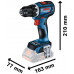 BOSCH GSR 18V-90 C Akkus fúrócsavarozó, L-BOXX, GAL 18V-40, 2x Aku 4.0Ah 06019K6004